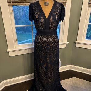 Tadashi Shoji Midnight Lace Dress